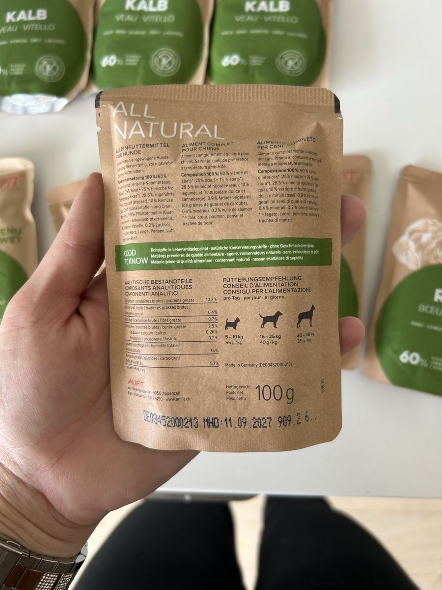 Mangimi: Anifit Nassfutter: Rind, Kalb, Poulet – Nuovo e nell'imballaggio originale da Trin venduto da lovelybubble 2