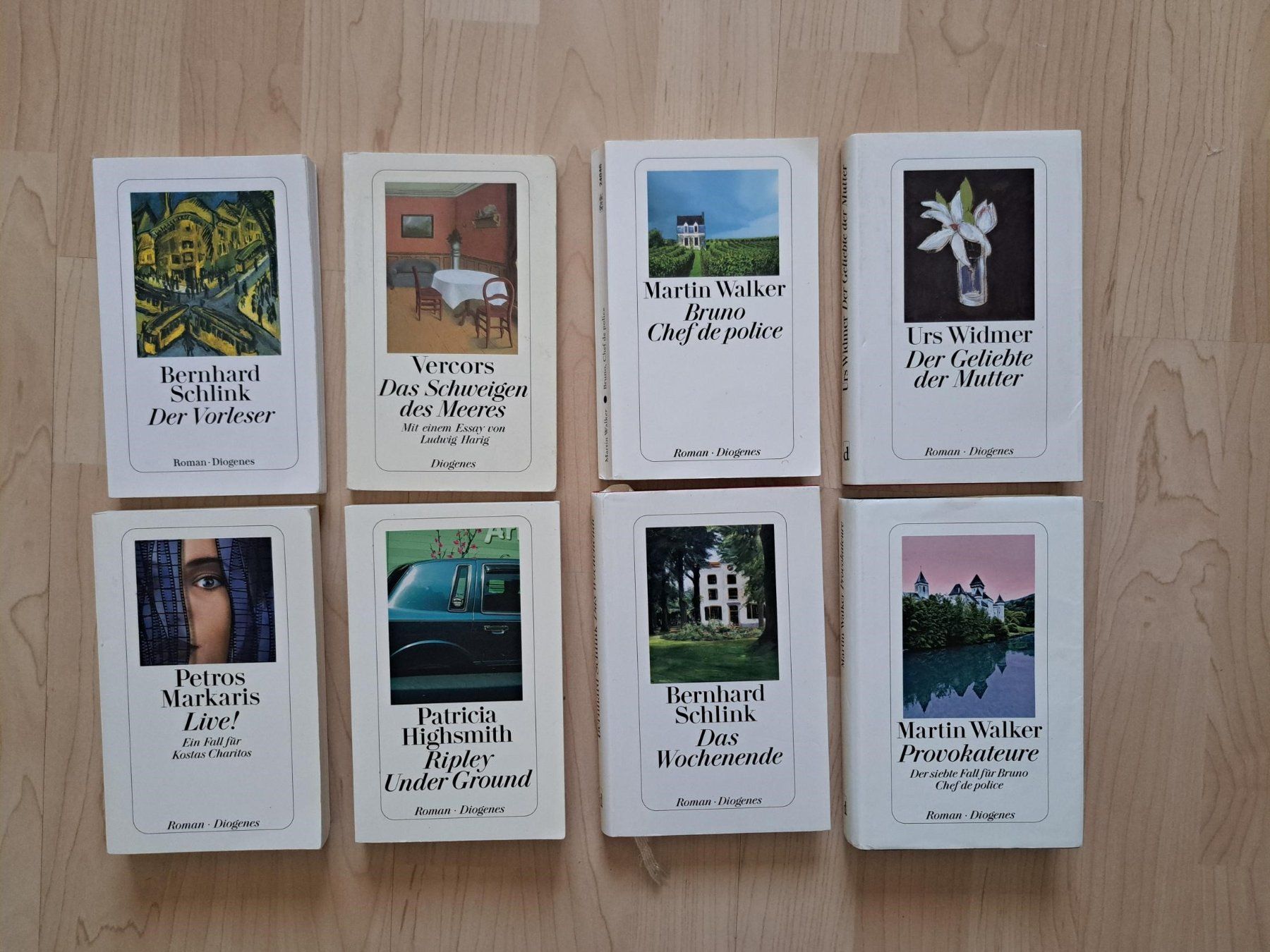 Libri: 8x Romane, Büchersammlung, Diogenes – Usato da Basel venduto da Patiscat