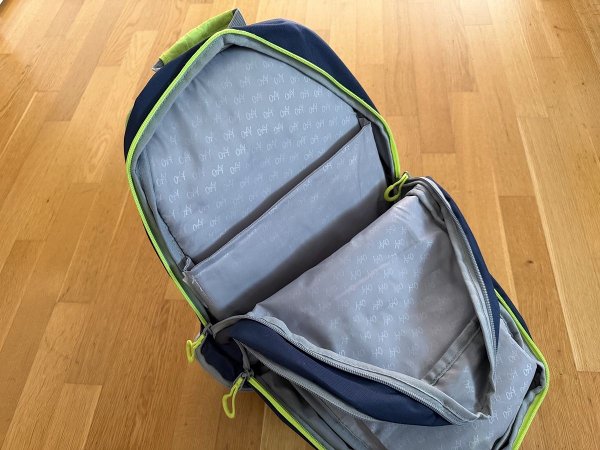 Borse & Zaini: Neuer Schulrucksack OXY Neongelb Blau – Nuovo (secondo la descrizione) da Bettlach venduto da Tradenet100 5