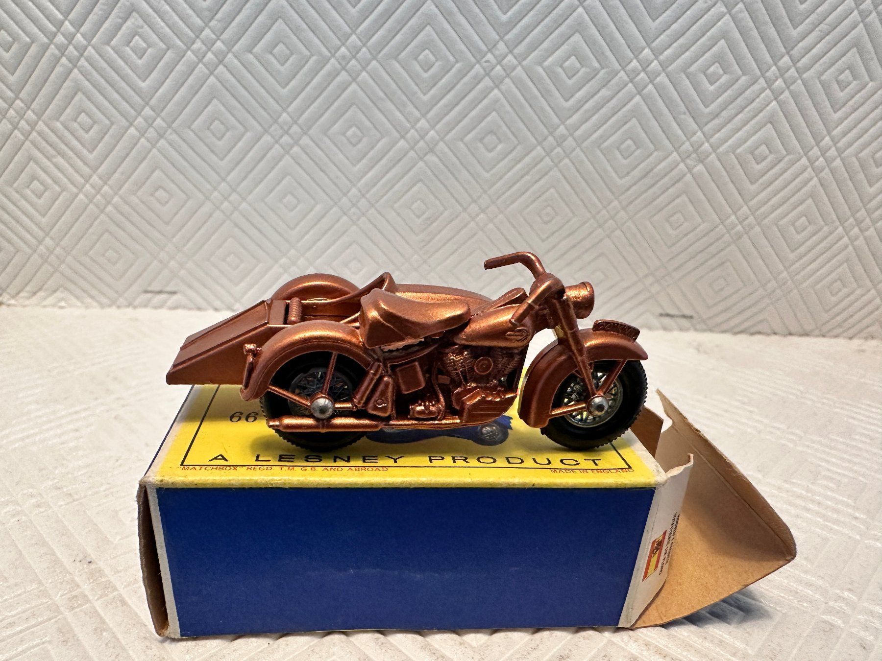 Matchbox Voitures modèles: Matchbox No.66 ,  Harley Davidson Motorcycle – D'occasion à Seuzach par Jage 1