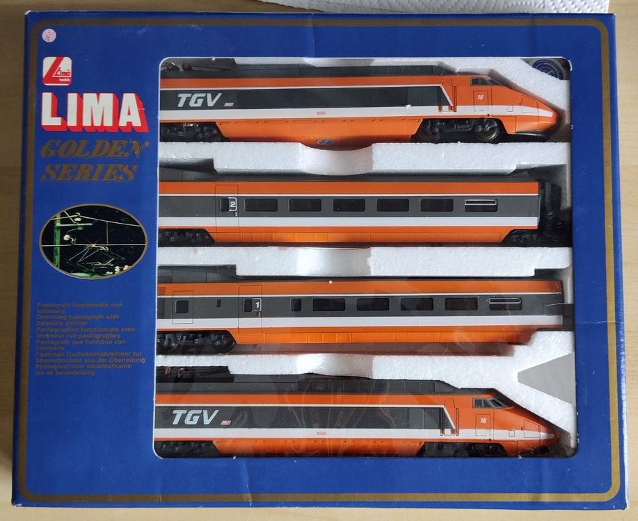 Lima H0 - 149711 - Unità treno - TGV Sud-Est 4-car