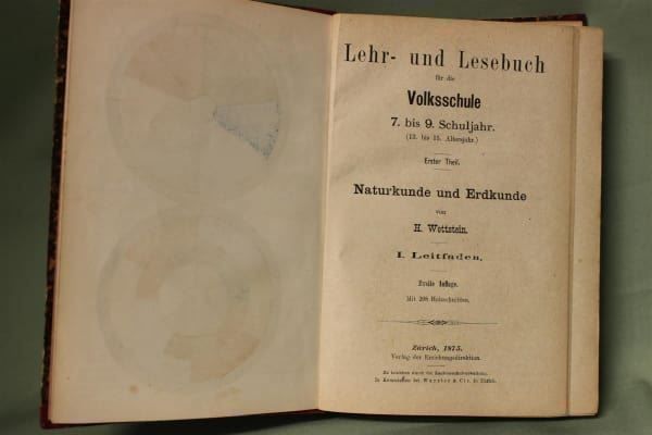 Libri: Lehr und Lesebuch Volksschule 1875 – Usato da Thun venduto da Amye 1