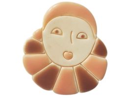 Brosche Vintage Pierrot