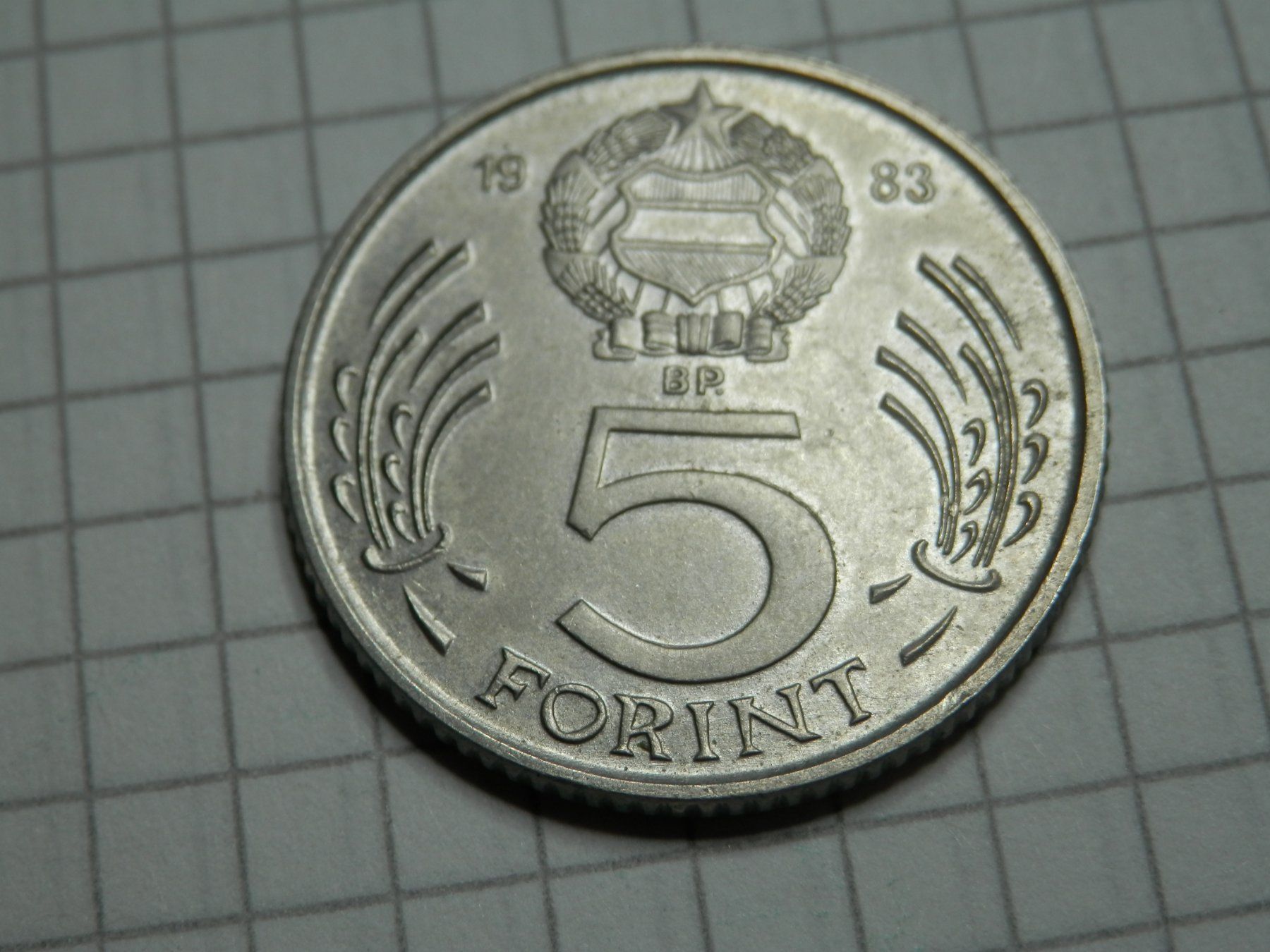 Tutti le monete: Ungarn 5 Forint, 1983 – Usato da Weiach venduto da weiach81 1