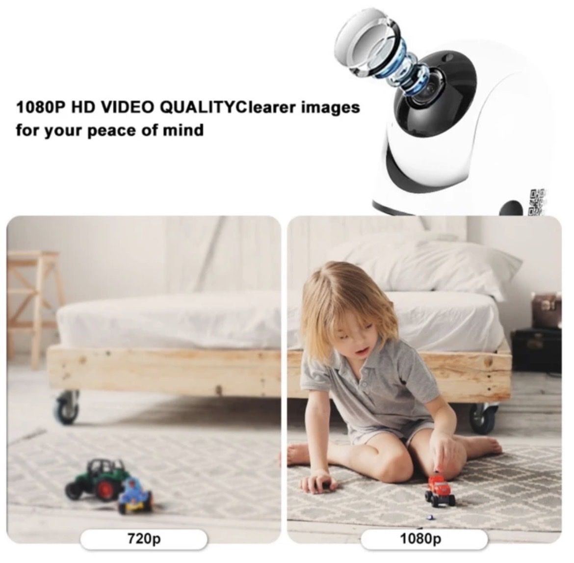 Alarmanlagen: HD WLAN Überwachungskamera – Neu und originalverpackt aus Emmenbrücke von ShopDirect 3