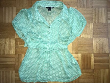 Bluse von H&M Grösse 38/40 hellgrün - Porto 2.00