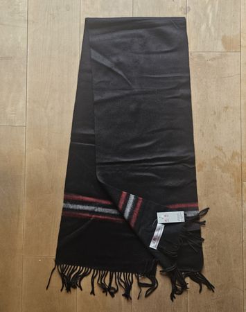 Lammwolle Schal – Rong Biao Inner Mongolia – 195x34 cm – NEU