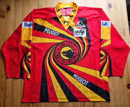SC Bern Trikot Blacky Grösse L NLA SCB Eishockey vintage