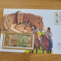 Banknoten Brief - Lettre avec billet de banque Moldova