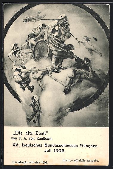 Cancelleria postale: München, XV. Deutsches Bundesschiessen  – Usato da Berlin venduto da bartko-reher
