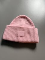 Acne Studios Beanie Mütze in Rosa Neuwertig