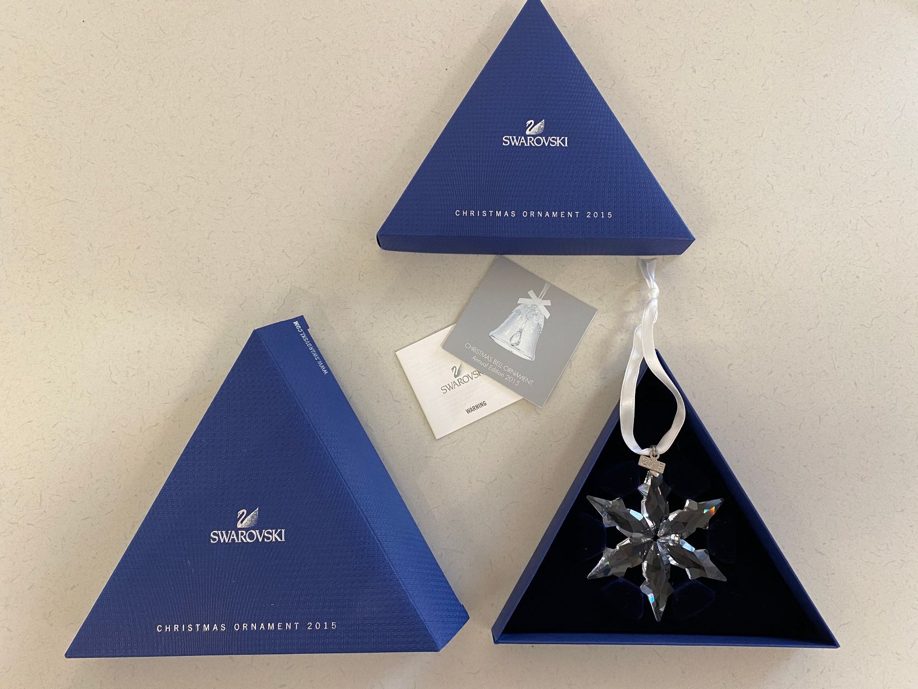 Swarovski Tutte le decorazioni: SWAROVSKI Christmas Ornament 2015, OVP – Nuovo (secondo la descrizione) da Niederhelfenschwil venduto da Chleeblatt1938 1