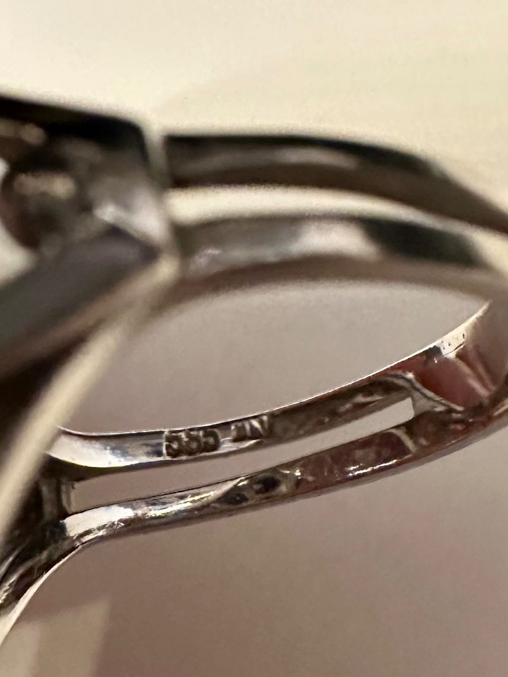 Anelli: Grosser Topas Weissgold 585 Ring – Usato da Fribourg venduto da contessa 4
