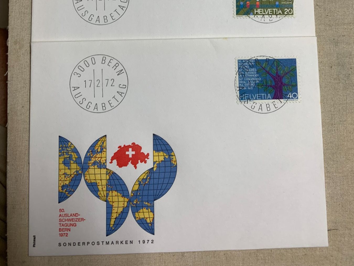 Alle Briefmarken: FDC - 1972 – Gebraucht aus Sorengo von 74in 1
