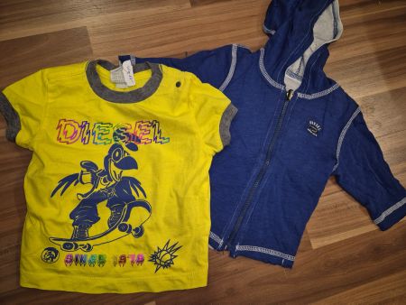 Diesel Set, Shirt & Jacke, Grösse 62, K5