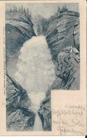 Karte Meiringen (Oberster Reichenbachfall 1900)