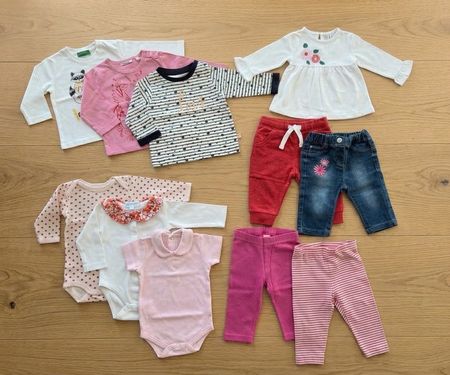 Kleiderpaket Baby Herbst Winter Body Shirt Hose 56/62