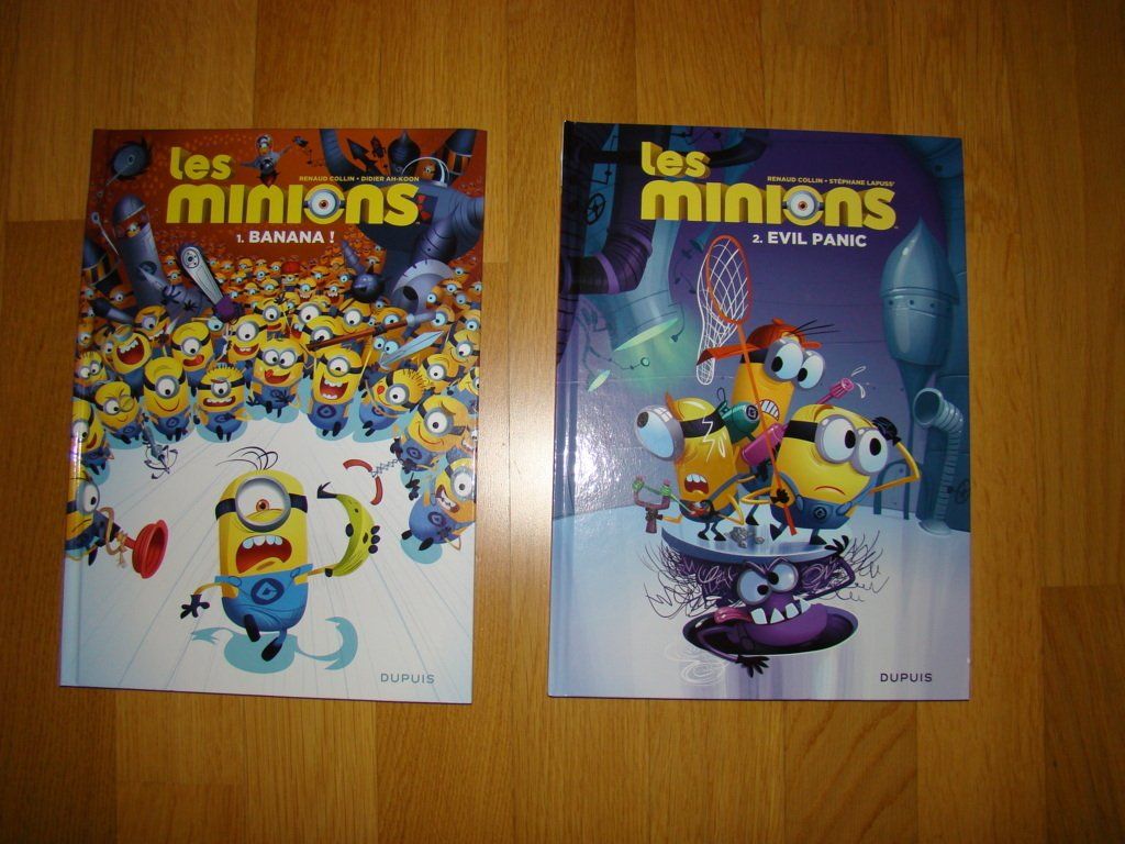Fumetti: les Minions, tome 1 et 2 – Nuovo (secondo la descrizione) da Lussery-Villars venduto da pousinete02