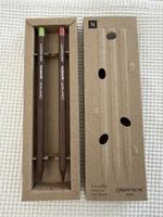 Caran d’Ache × Nespresso – Coffret de 2 crayons Swiss Wood