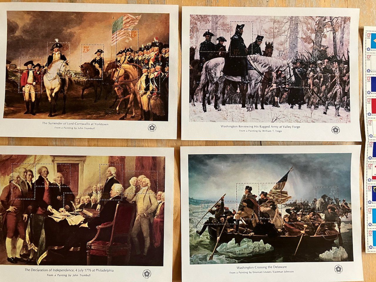 Tutti i francobolli: Bicentennial Mint Set USA 1976 – Usato da Nesslau venduto da andi_hon 1