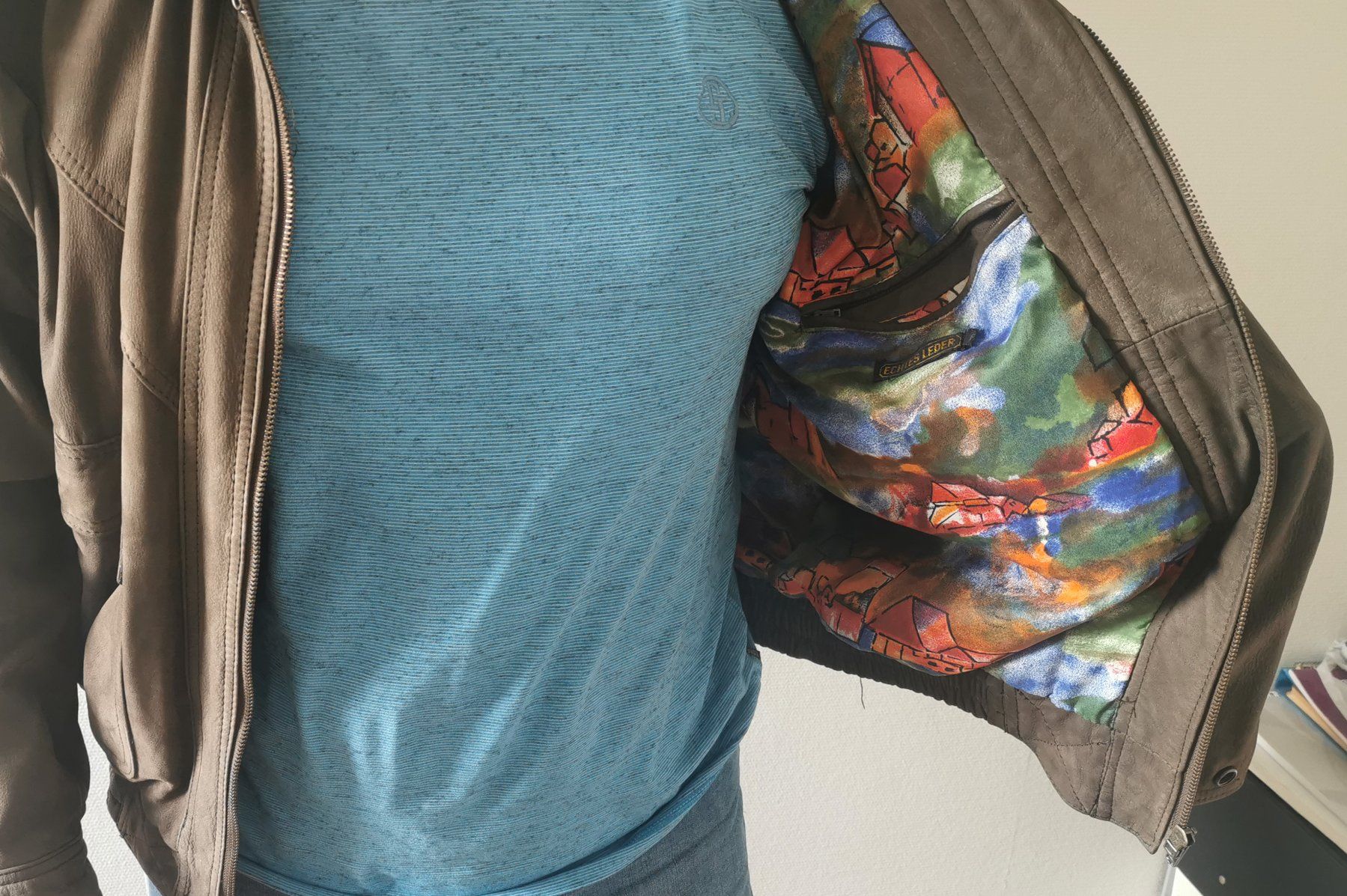 Jacken: Lederjacke Herren – Gebraucht aus Bülach von pga51 3
