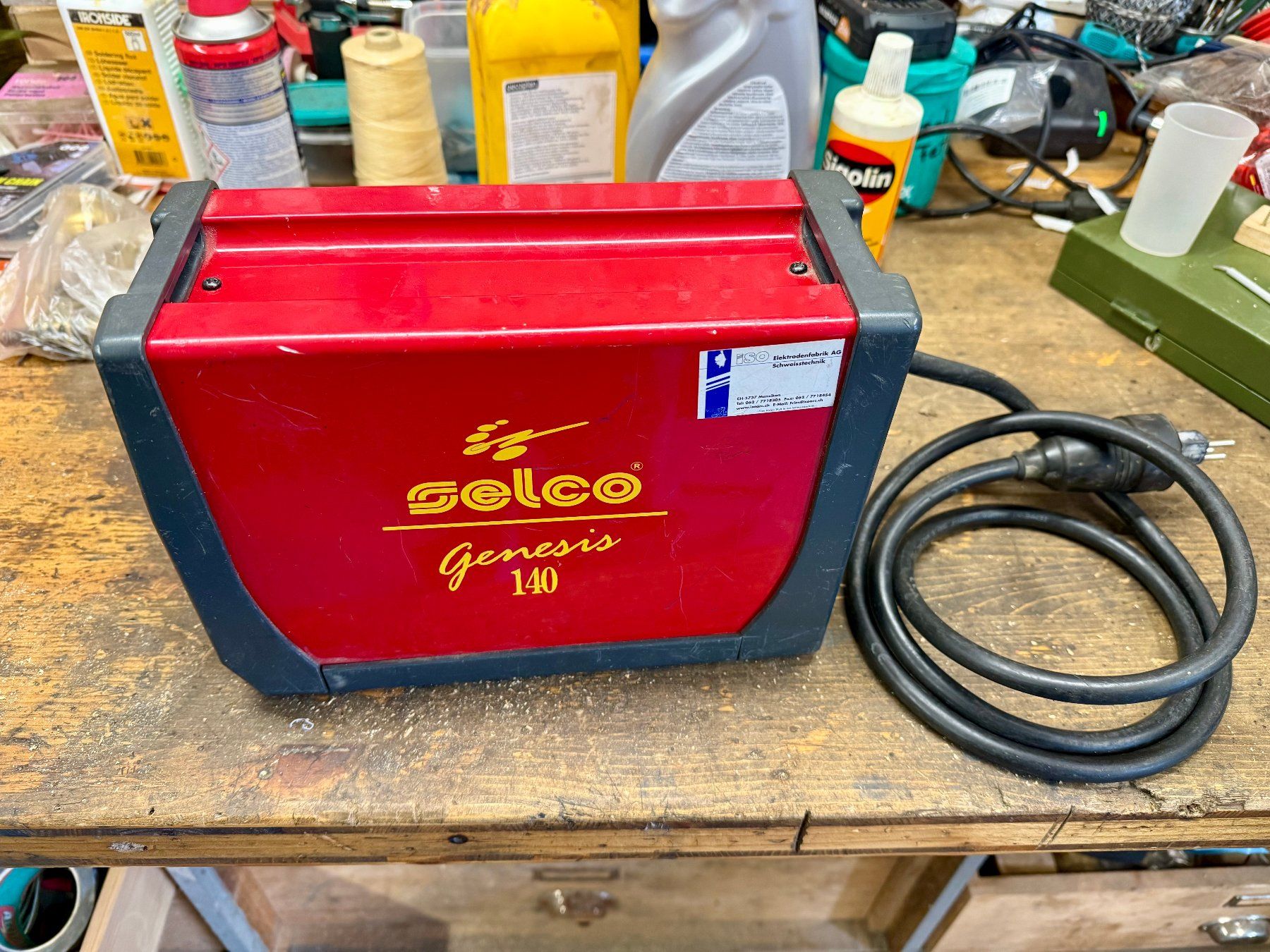 Löten & Schweissen: Selco Genesis 140 Elektroden / TIG Schweissgeraet – Defekt aus Agriswil von Windcheetah