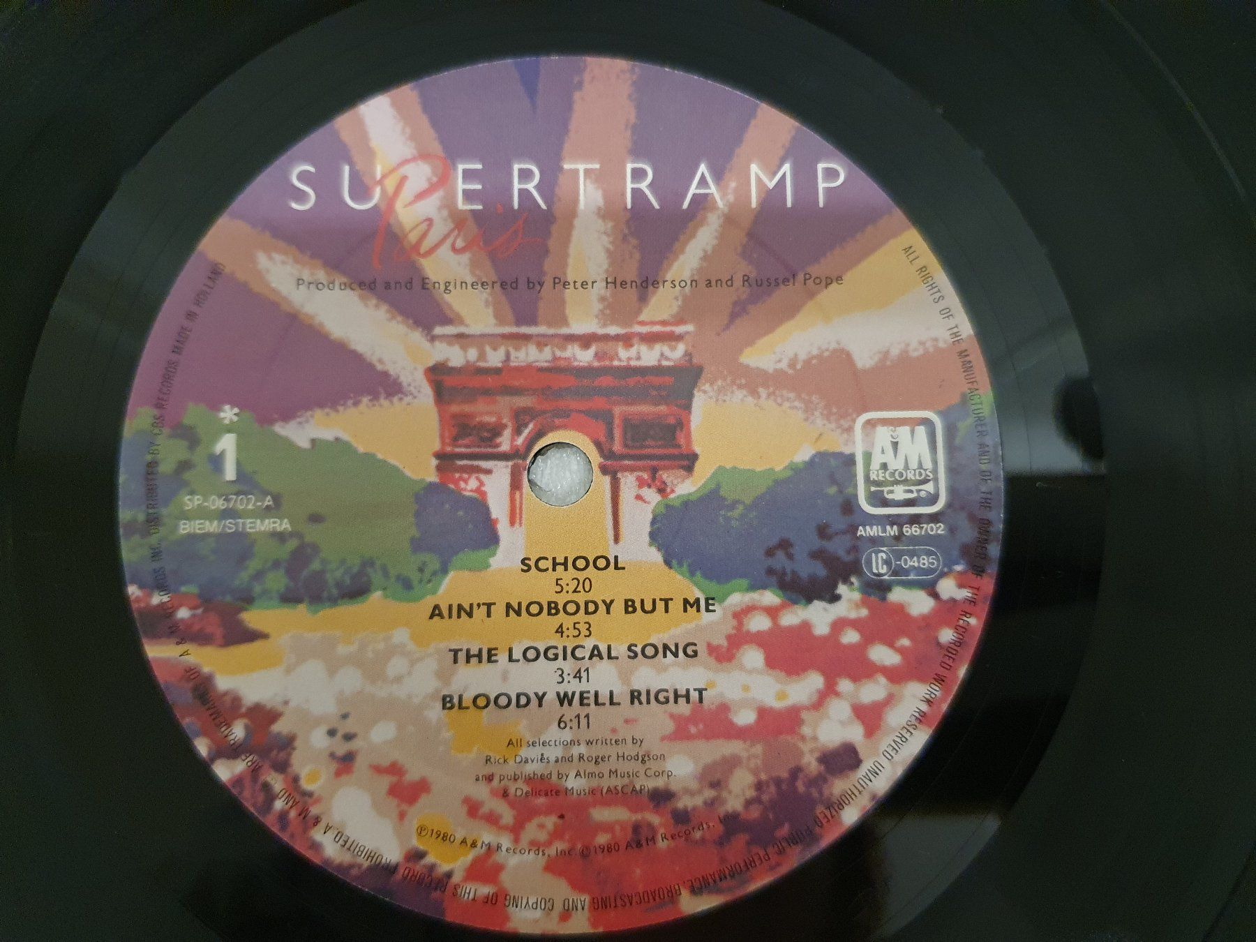 Schallplatten: Supertramp – Paris / 2 LP`s – Gebraucht aus Uster von Vinyl-Leidenschaft 5