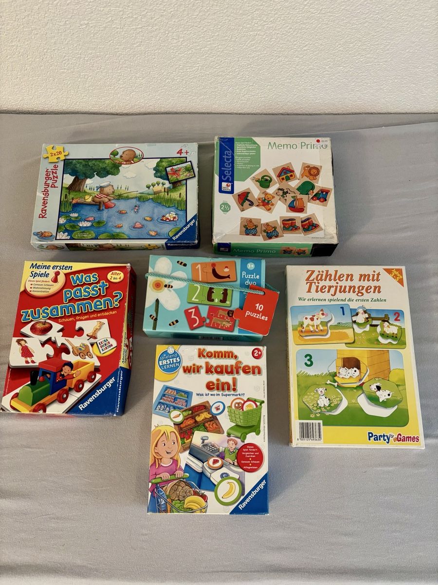 Puzzles: Puzzle- & Spielset – Gebraucht aus Amlikon-Bissegg von Deez01
