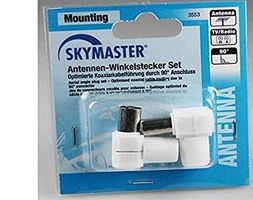 Antennen-Winkelstecker Set Neu!