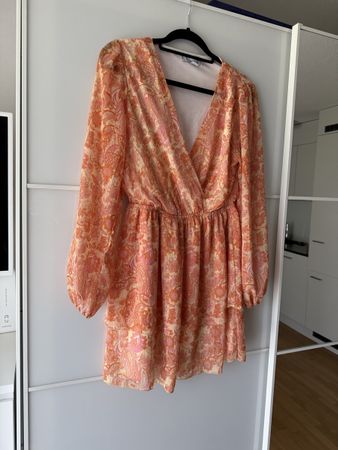 AMISU Kleid Gr. 38 / Boho Ibiza Sommerkleid 🌸👗☀️