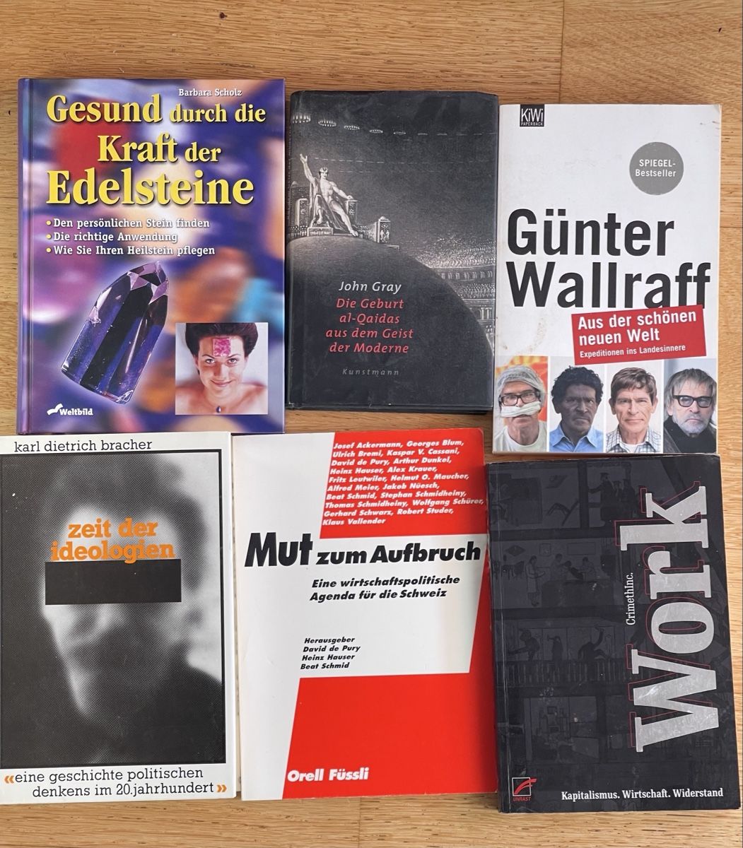 Livres: Konvolut 6 Bücher  – D'occasion à Bern par TamSham