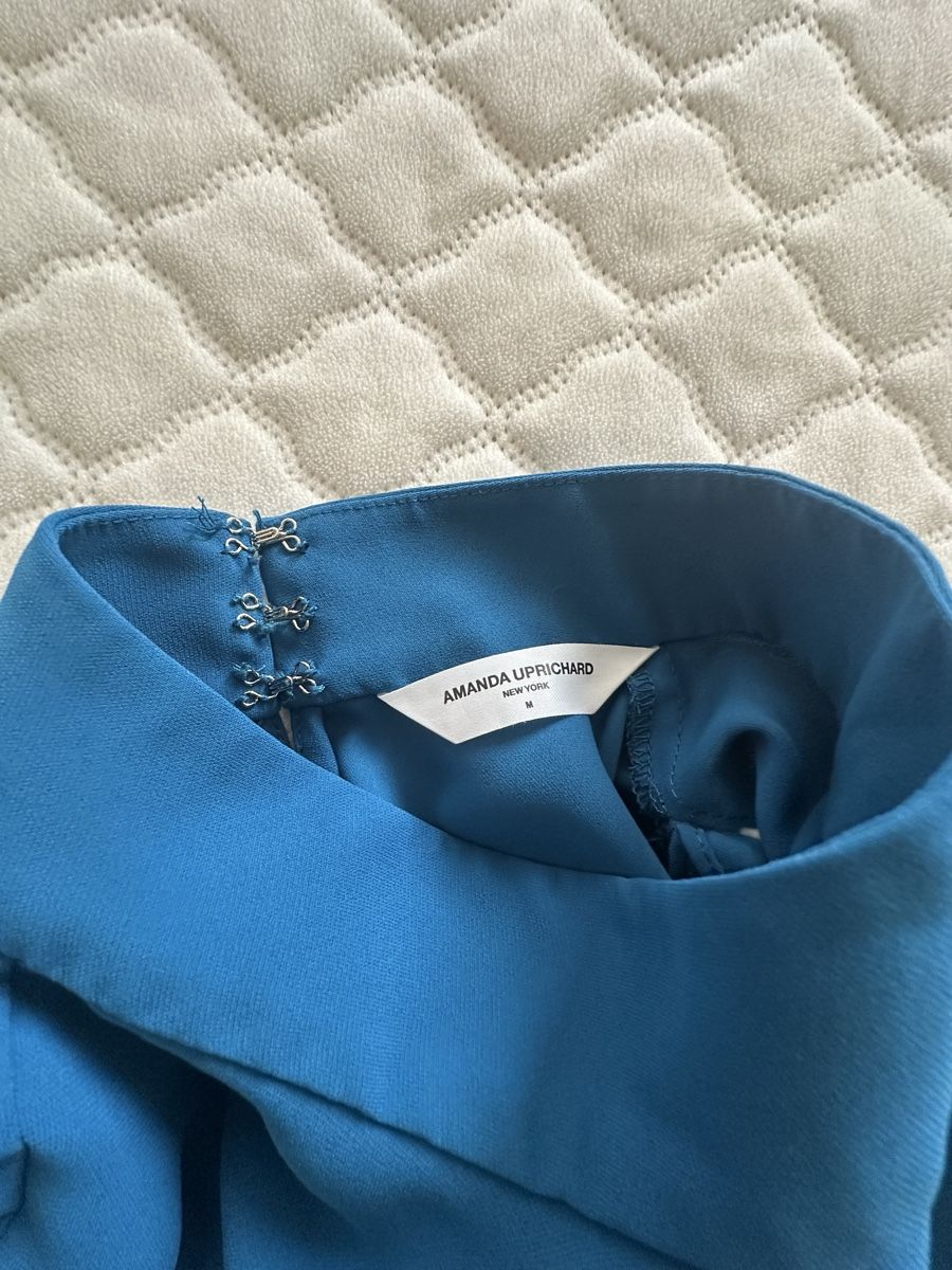 Vestiti: Robe bleue courte Amanda Uprichard taille M  – Usato da Chêne-Bourg venduto da raf_k9v7 3