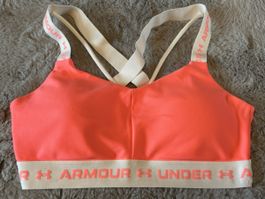 Brassiere Under Armour rose fluo L