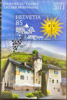 Sonderblock Tag der Briefmarke 2011 Sierre