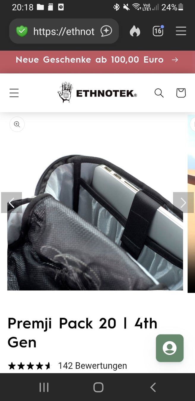 Rucksäcke: Ethnotek backpack Premiji 20L – Gebraucht aus Lausanne von Esbraf1 7