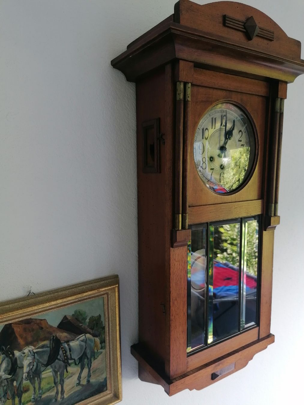 Uhren: Vintage Wanduhr Gustav Becker – Defekt aus Stettlen von Redno_Hilas 1