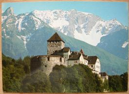 Ansichtskarte ungelaufen - Schloss in Vaduz