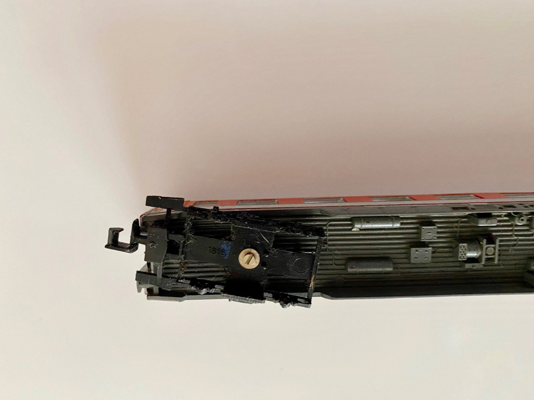 Fleischmann Modellini di ferrovie: DB Deutsche Bahn Waggon Fleischmann Spur N def. 406 – Difettoso da Kerzers venduto da tisyayasuBE 4