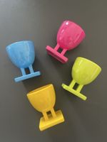 Zak! Design Eierbecher 4er-Set, bunt melamine vintage