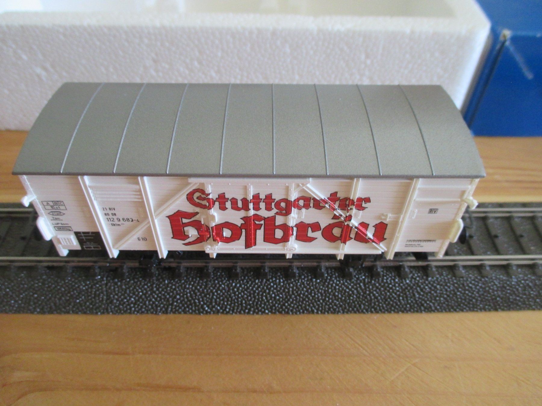 Roco Modellini di ferrovie: Roco H0 DC Stuttgarter Hofbräu – Usato da Breitenbach venduto da anti11
