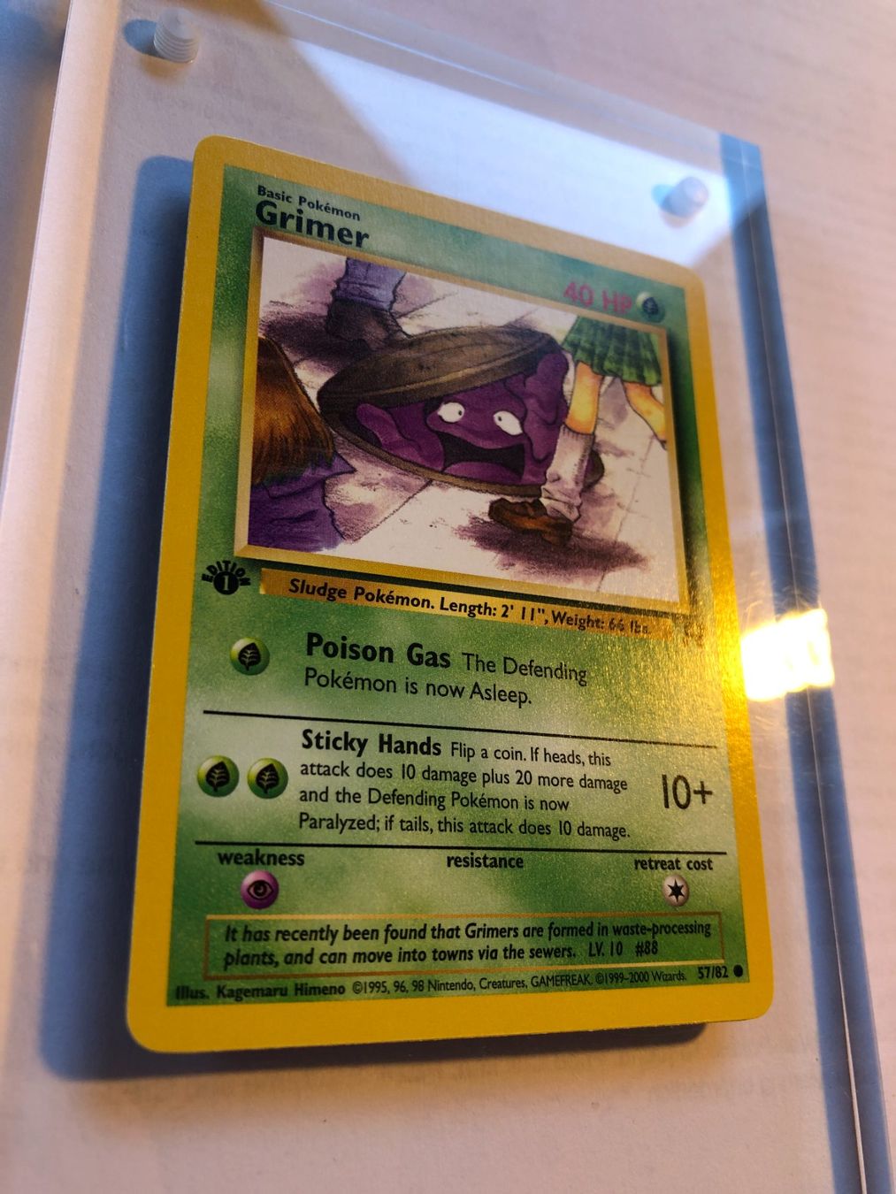 Cartes à collectionner: Grimer 1st Team Rocket - MINT - ab 1.- – D'occasion à Giubiasco par dan_pr8b 1