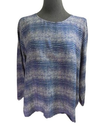 MASAI Gr. 42  44 schöne Tunika dunkelblau beige s.Masse