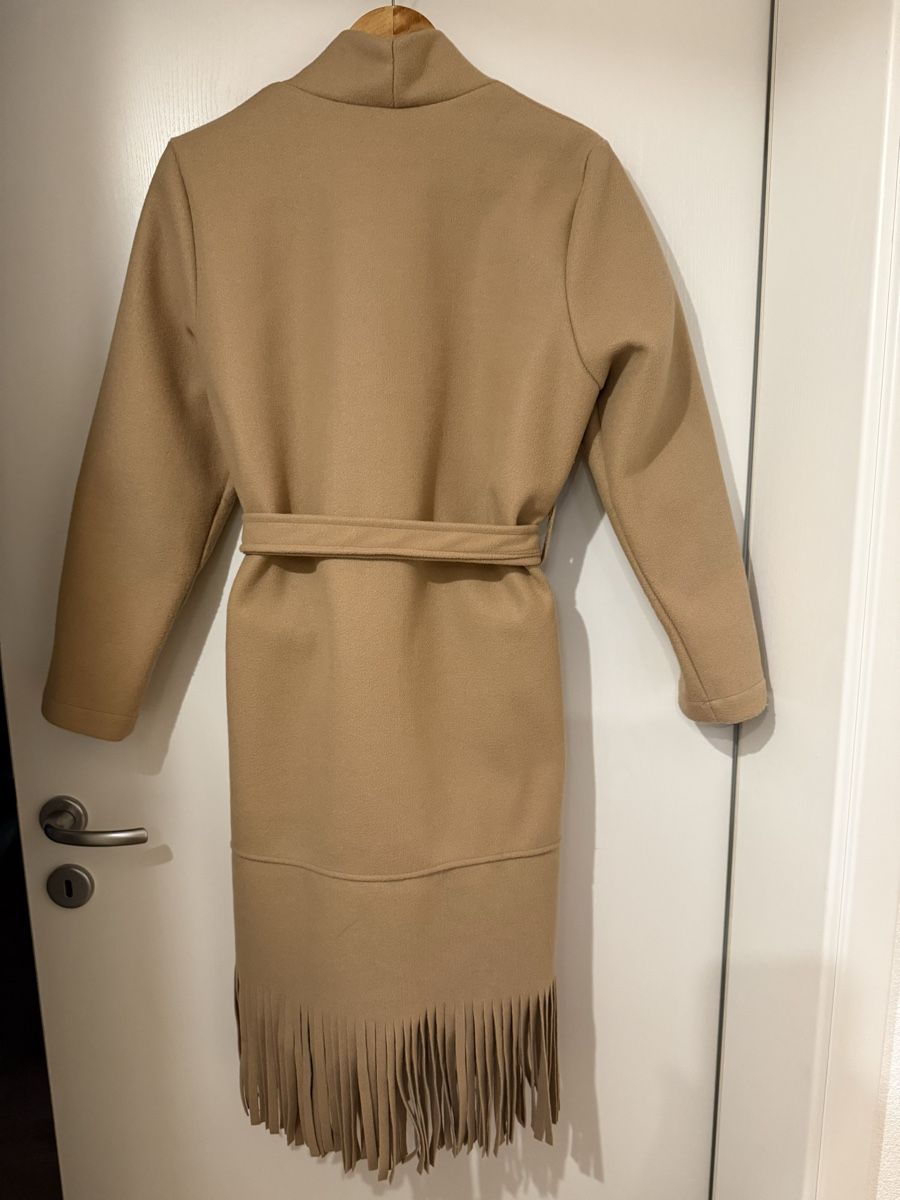 Mäntel: Manteau long camel à franges / Taille L – Gebraucht aus MASSONGEX von Luluone 2