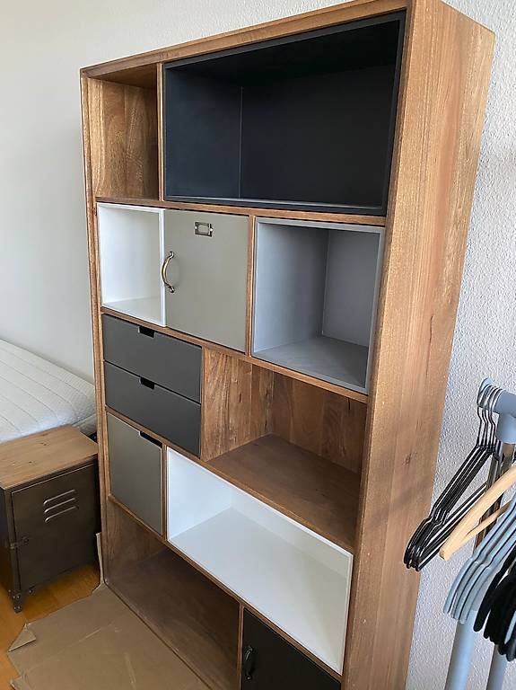 Scaffali: Regal, Massivholz – Nuovo e nell'imballaggio originale da Basel venduto da ghi_hw9w
