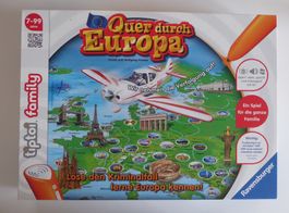Tiptoi Spiel "Quer durch Europa" - Krimispiel für Kinder