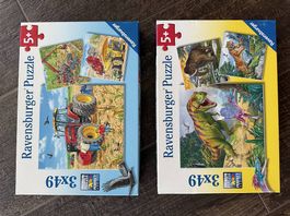Dino & Landmaschinen Puzzle