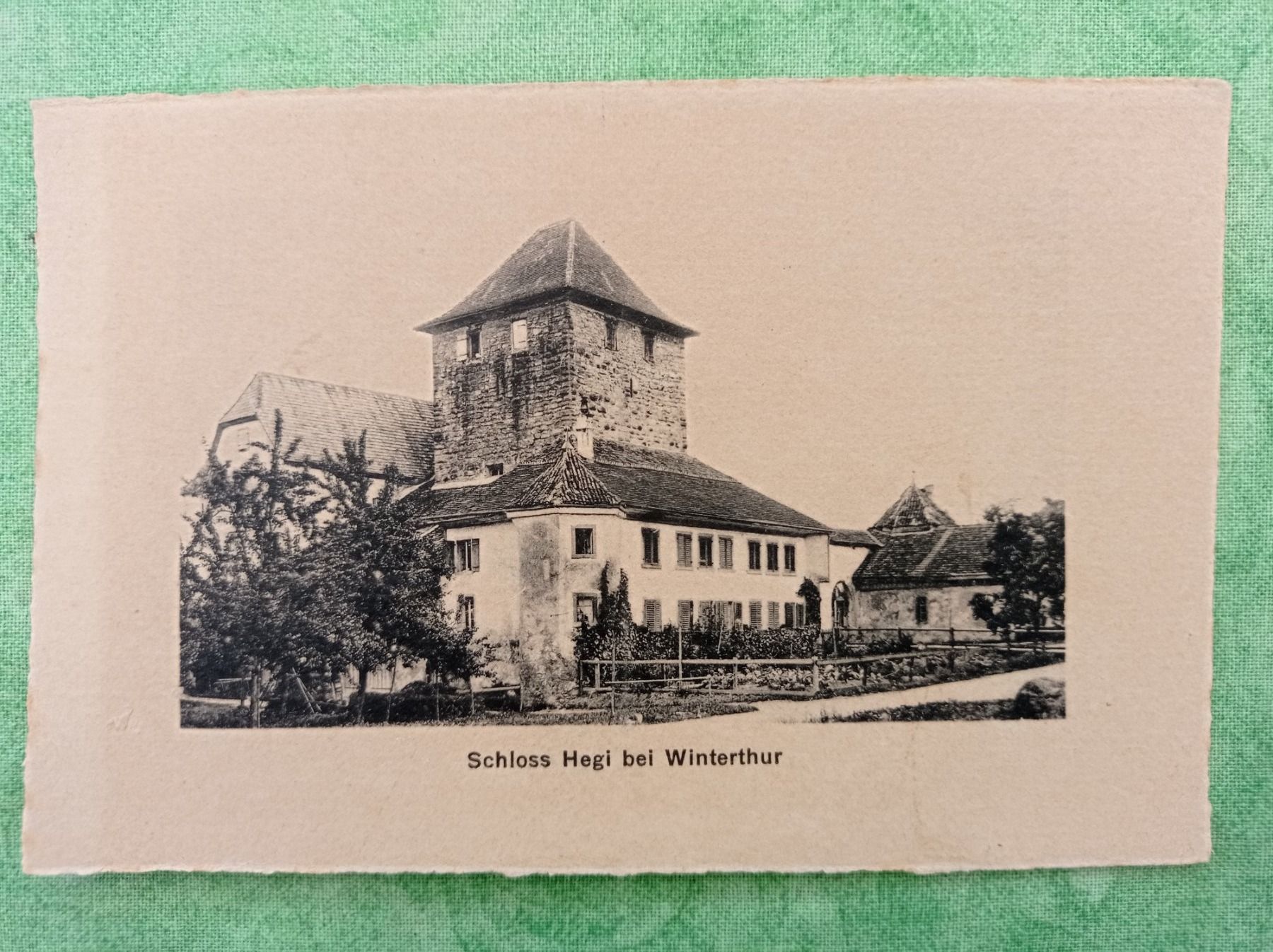 Ansichtskarten: Schloss Hegi Winterthur, ca. 1920,  Antike Ansichtskarte – Gebraucht aus Aadorf von Greg19