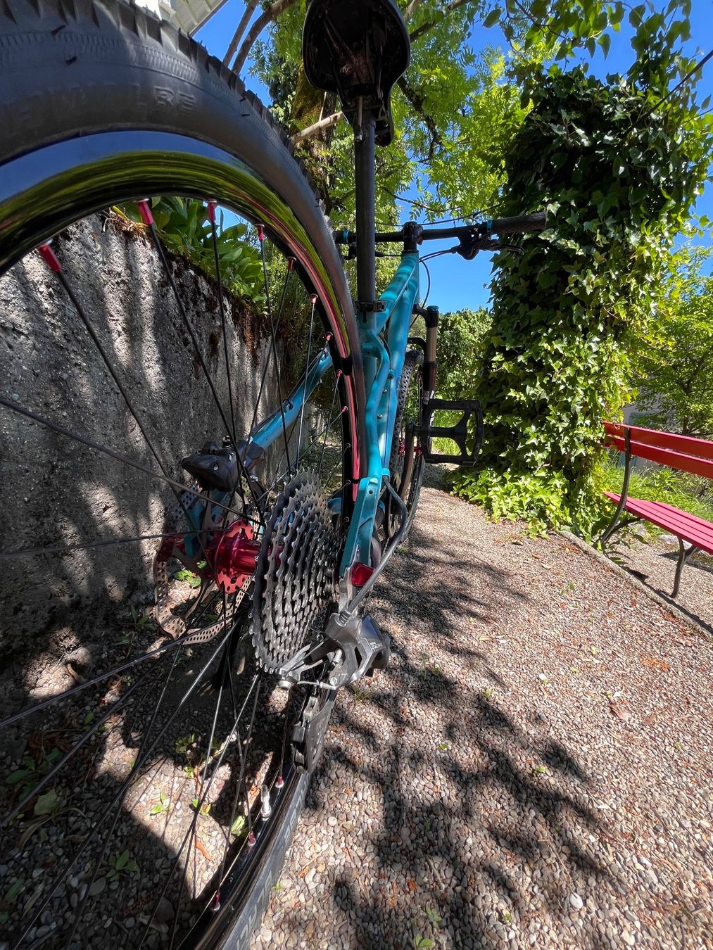 Kubikes Biciclette: KUbikes 26 TRAIL türkis glitter – Usato da Zürich venduto da 12Baum12 1