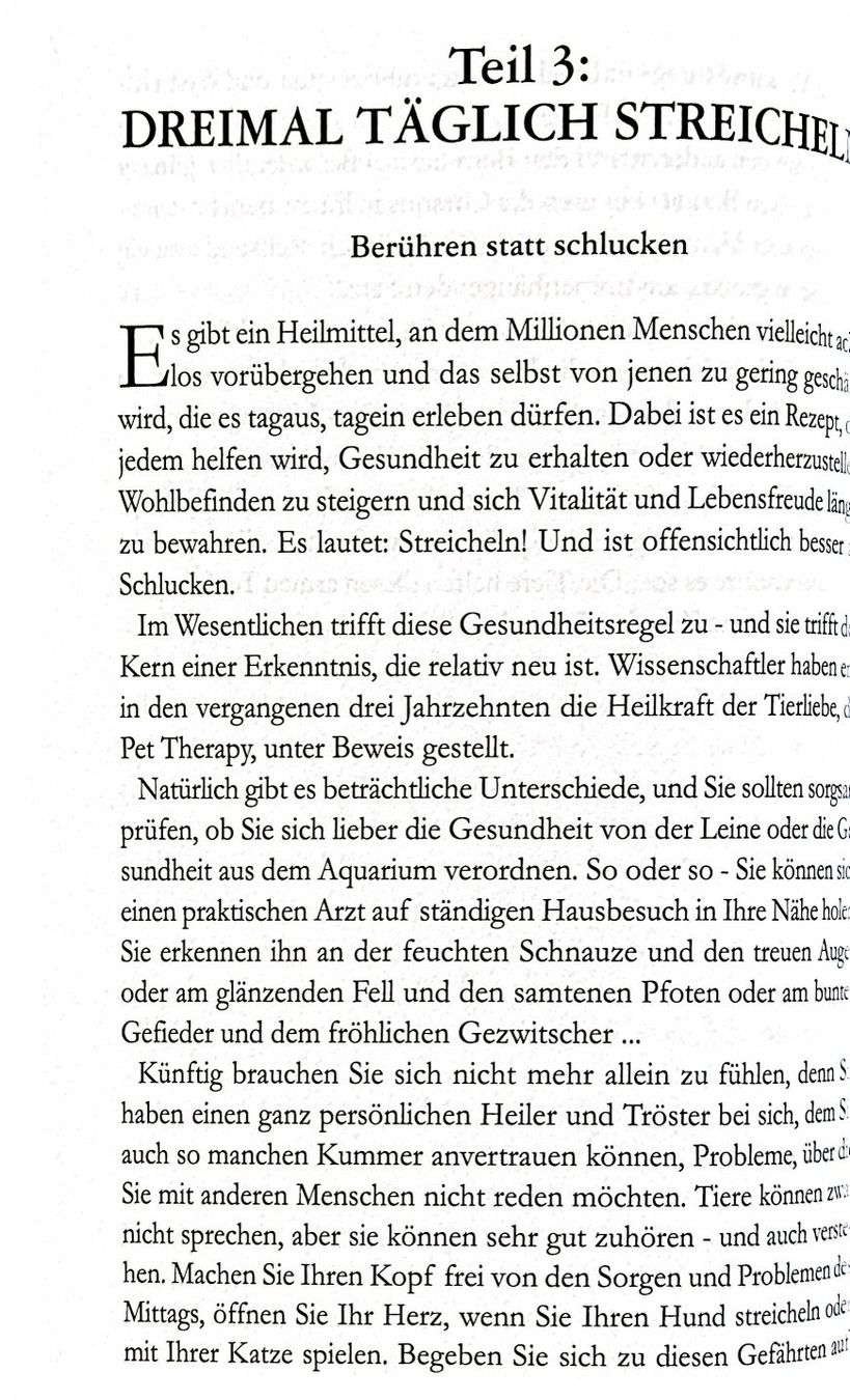 Livres: Dreimal täglich streicheln – Neuf avec emballage d'origine à Sarnen par Livres 7