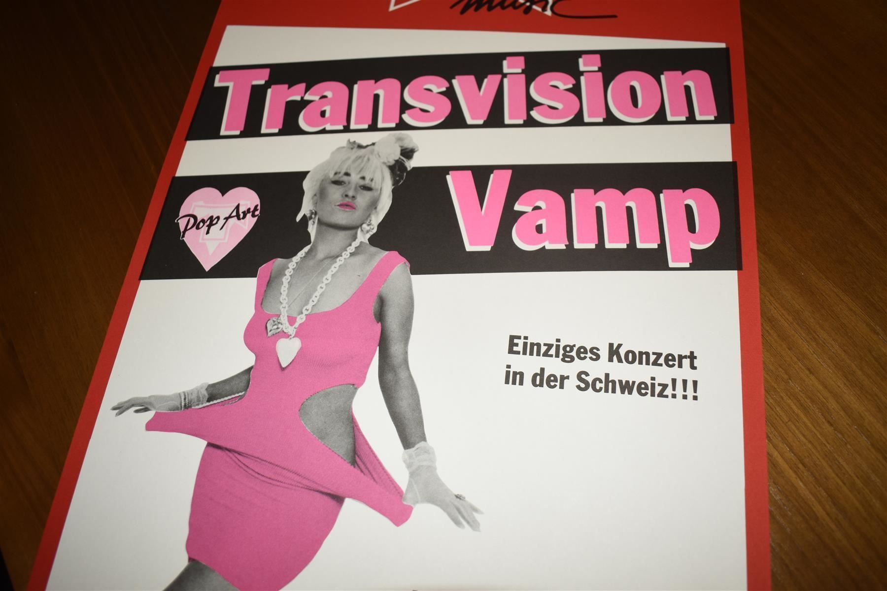 Dischi in vinile: TRANSVISION VAMP Konzert PLAKAT 1989 – Usato da Pfaffhausen venduto da mono_rec 6